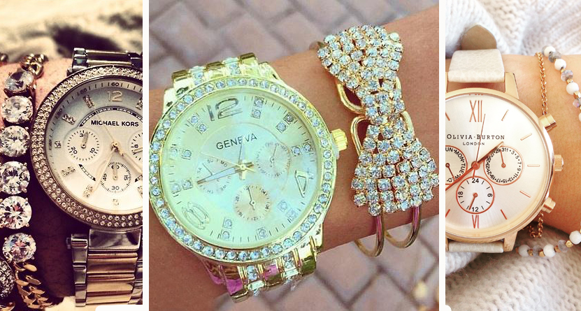 Six very Stylish Jewelry Watch Sets for Women