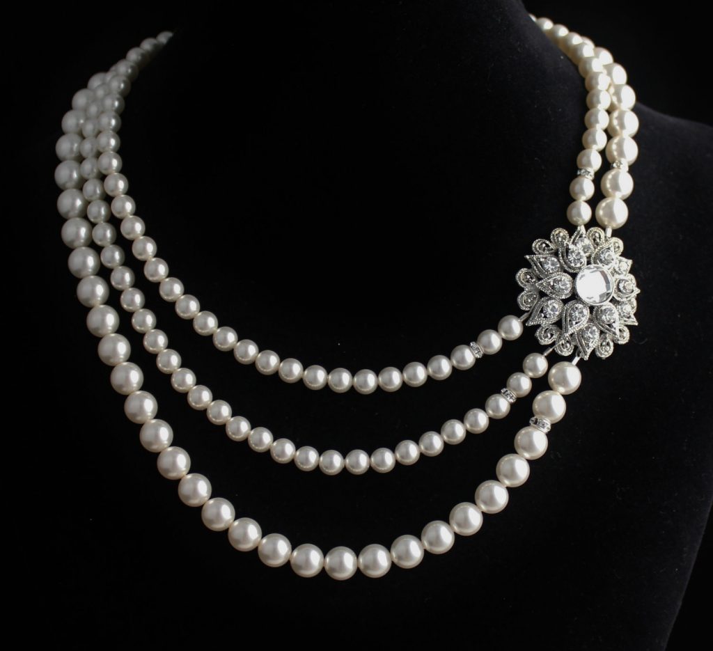 Unique Pearl Necklace Designs