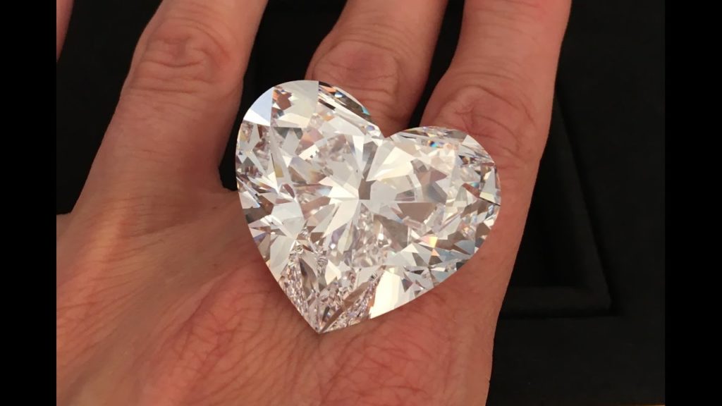 The Graff Venus 118.78 carat Heart-shaped Diamond