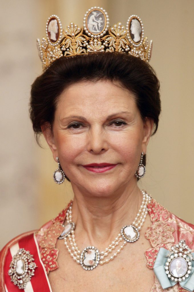 Queen Silvia’s Tiara Collection