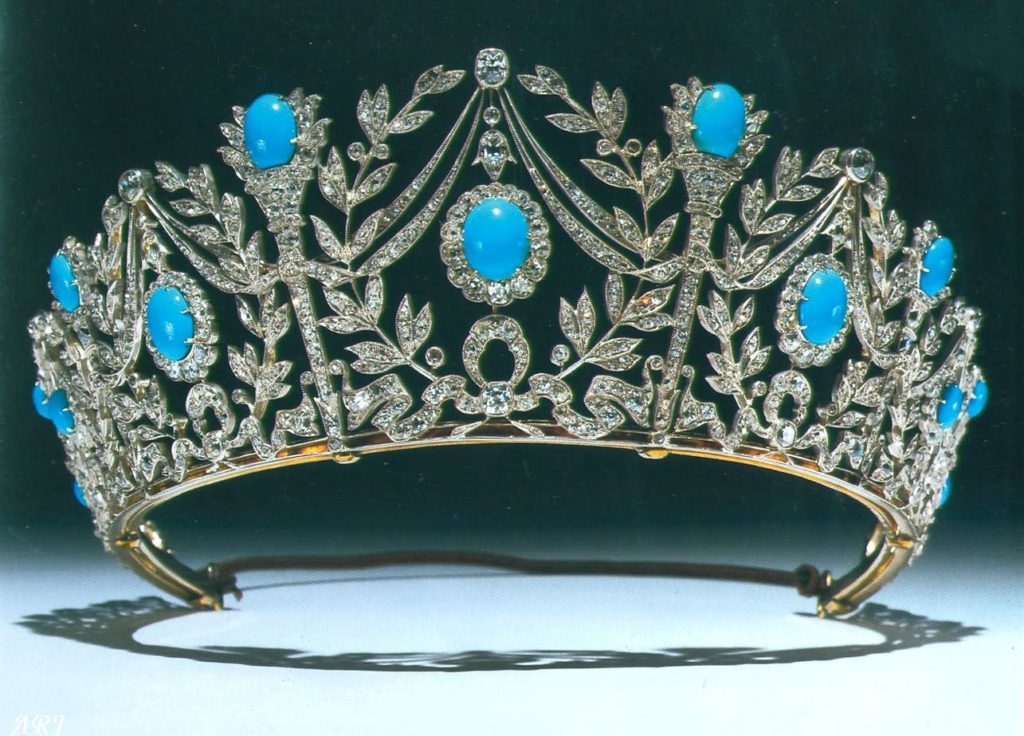 The Teck Turquoise Tiara